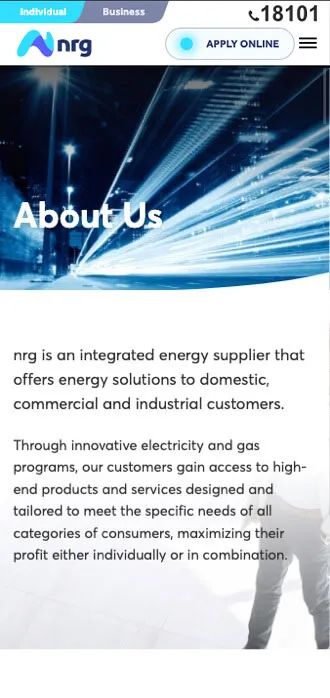 About us - Mobile